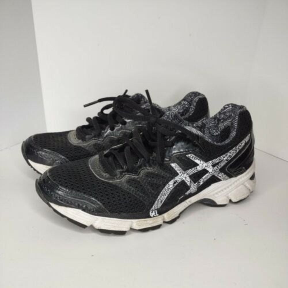 Asics Womens Gel Enhance Ultra 4 T75CQ Black Running Shoes Sneakers Size 8 F5